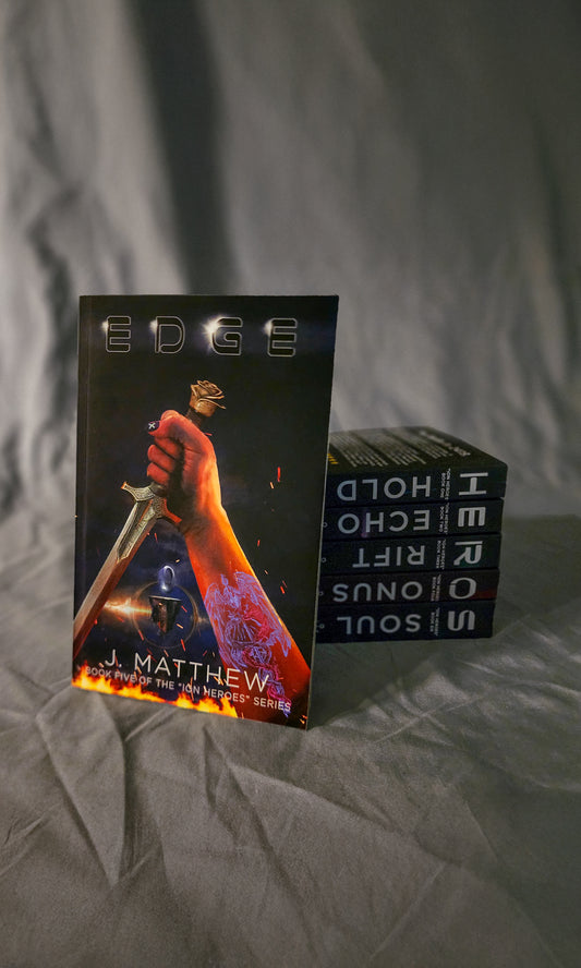EDGE, Book 5 Ion Heroes Series, with series