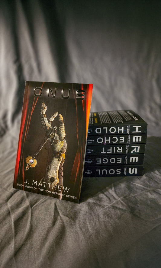 Ion Heroes Book 4, Onus, with series